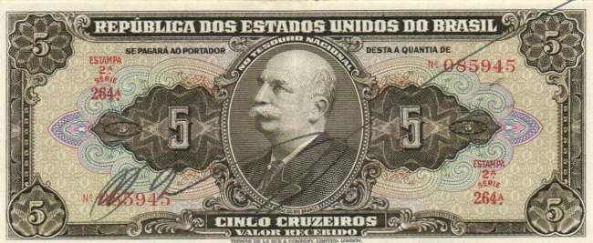 5 cruzeiros